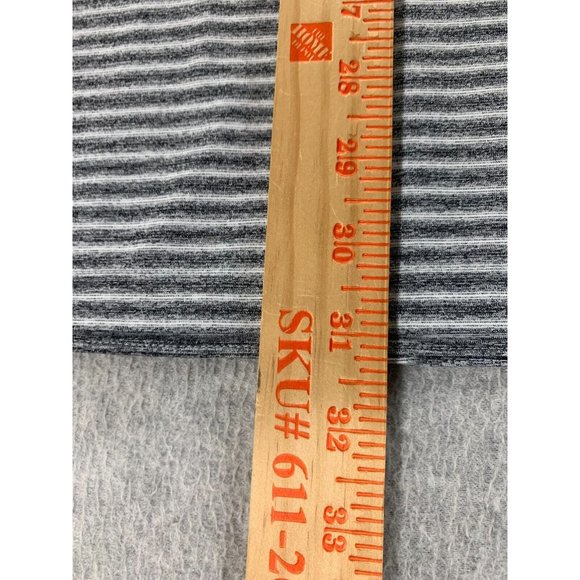 Nike Dri Fit Tiger Woods Striped Short Sleeve Golf Shirt (Men's Large) Gray - Picture 8 of 11